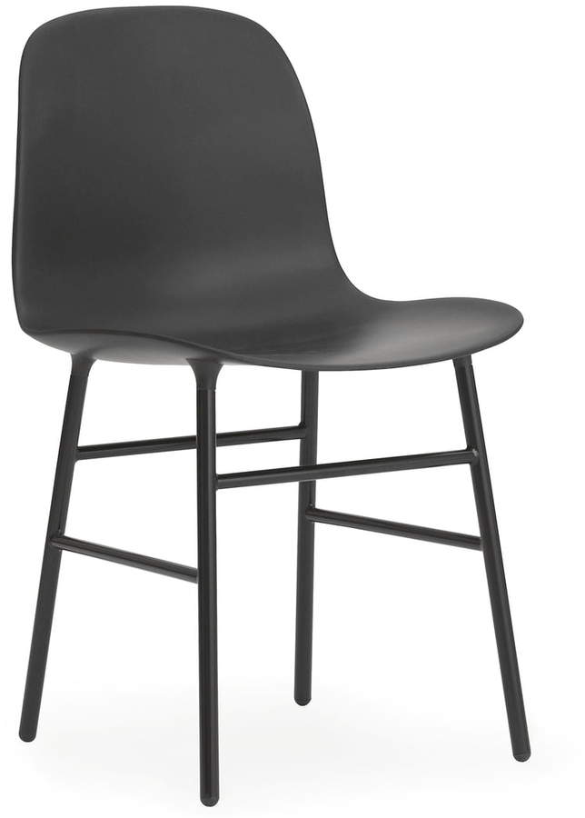 Normann Copenhagen - Form Stuhl, Gestell Stahl / Schwarz
