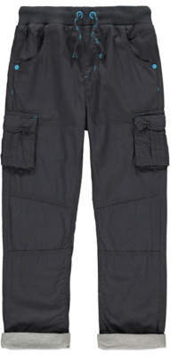 Jersey-Lined Cargo Trousers