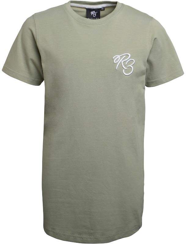 Ripstop Boys Achiemore Chest Logo T-Shirt Tea