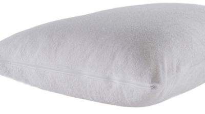 Great Bay Home Waterproof King Pillow Protector in White (Set of 2)