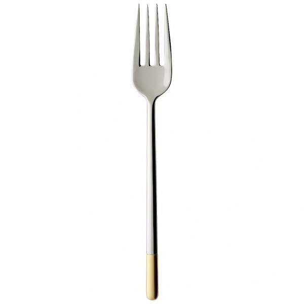 Ella teilvergoldet Gemüse Servier Bratengabel