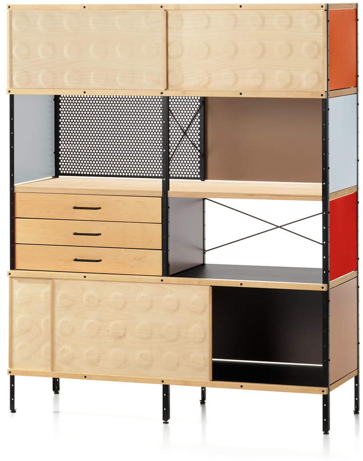 ESU Bookcase, Birke / multicolor