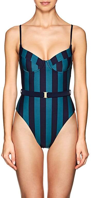 Women's Danielle Striped One-Piece Swimsuit