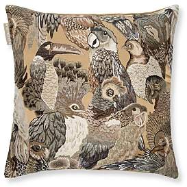 Madura Jungle Birds Decorative Pillow Cover, 16 x 16