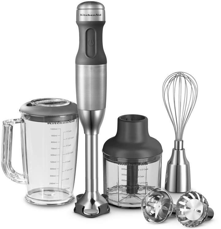 Kitchen Aid Stabmixer mit 5 Geschwindigkeitsstufen, Edelstahl