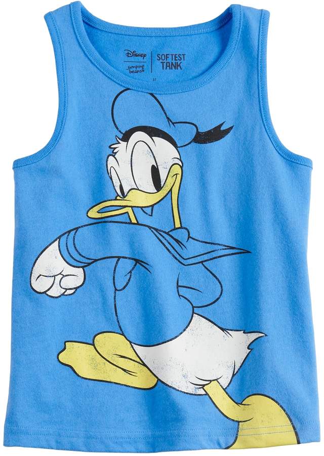 Disneyjumping Beans Disney's Donald Duck Toddler Boy Softest Tank Top by Jumping Beans