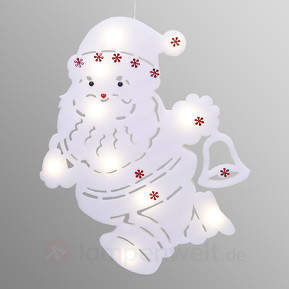 Mit Timer - LED-Silhouette Santa