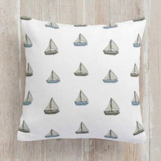 Toy boats Square Pillow