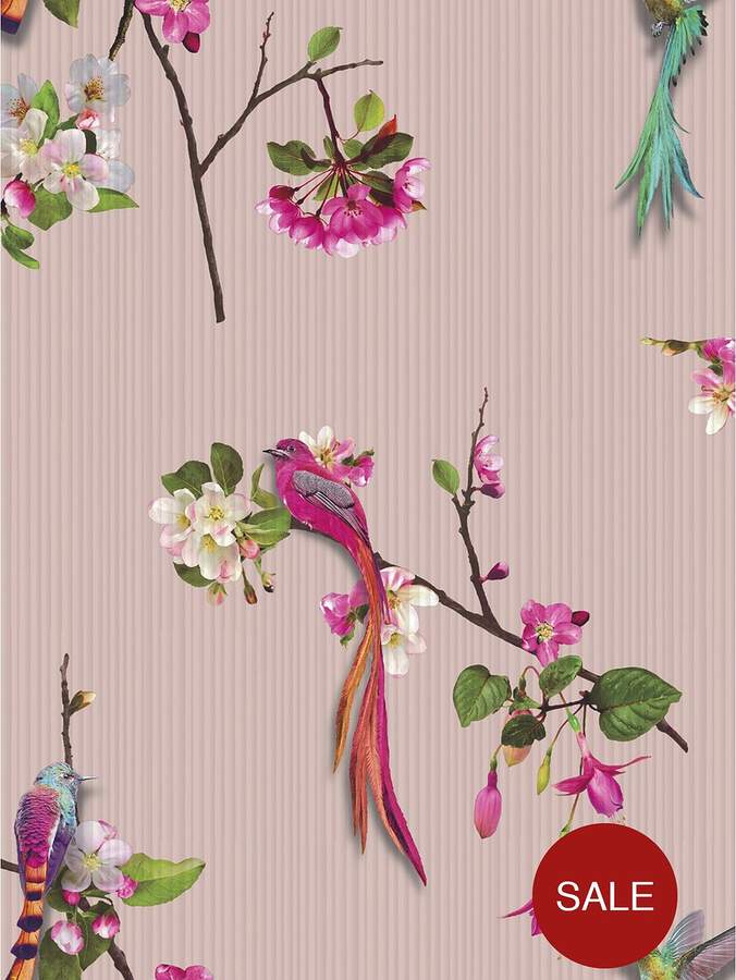 ARTHOUSE Kotori Blush Pink Wallpaper