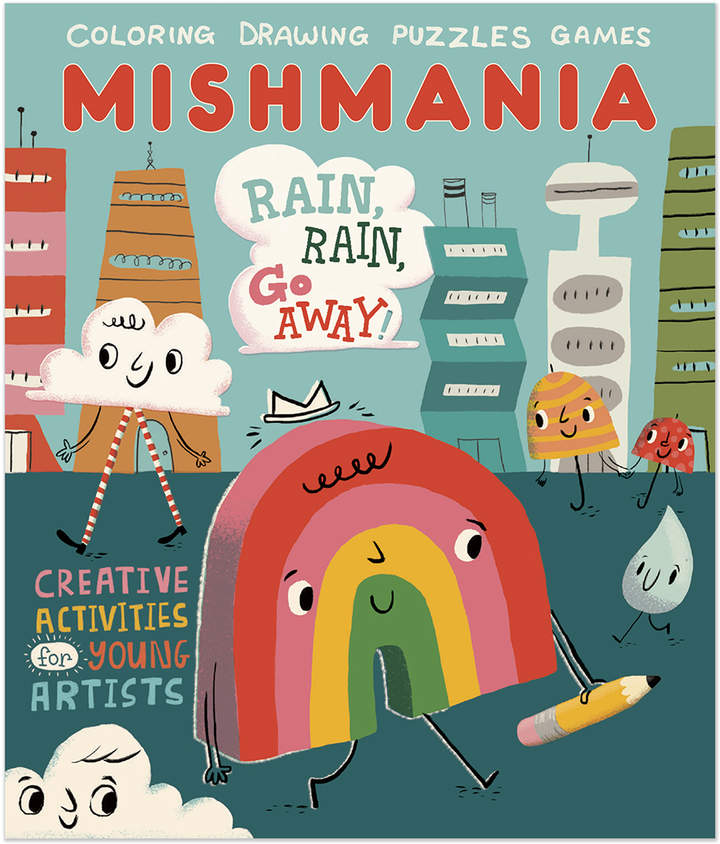 Mishmania: Rain, Rain, Go Away! Activity Book