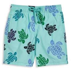 Baby's & Toddler Boy's Turtle Dance Swim Trunks
