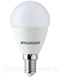 LED-Tropfenlampe StepDim E14 5,5W, warmweiß