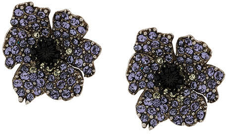 Ohrstecker mit Kristallen