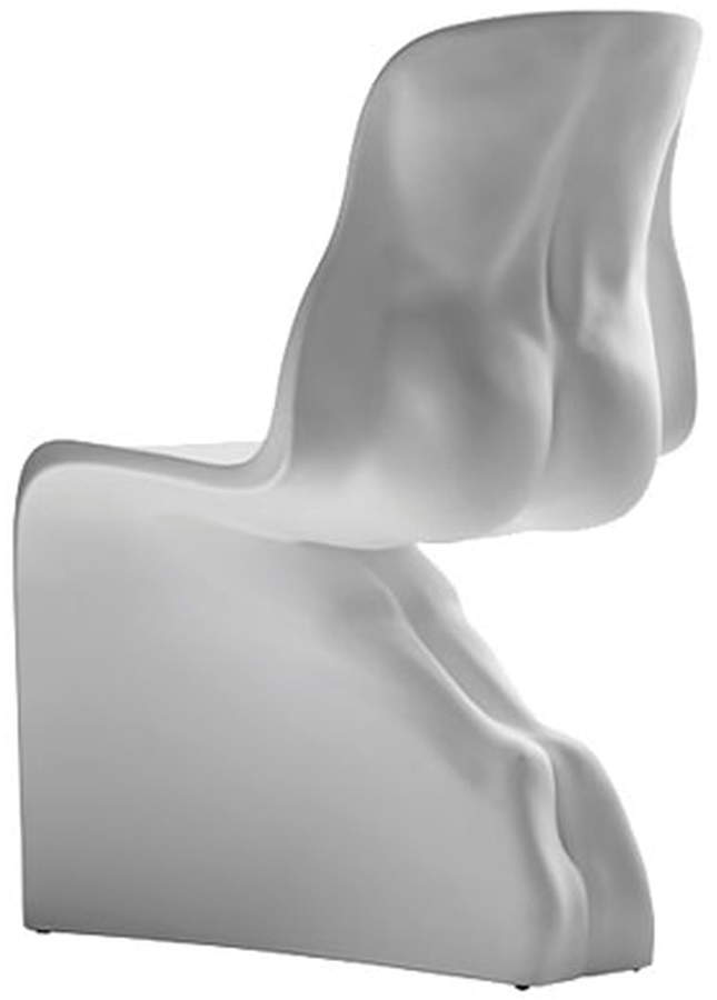 HIM Stuhl, Weiß matt