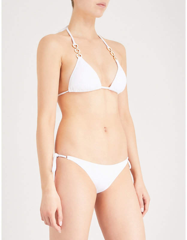 Hamptons halterneck bikini top