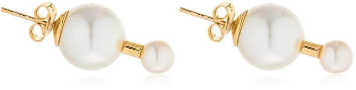 Ohrringe Mit Perlenimitat 