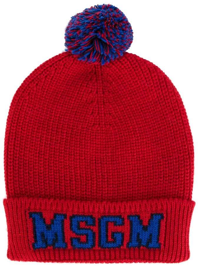 Teen logo knitted hat