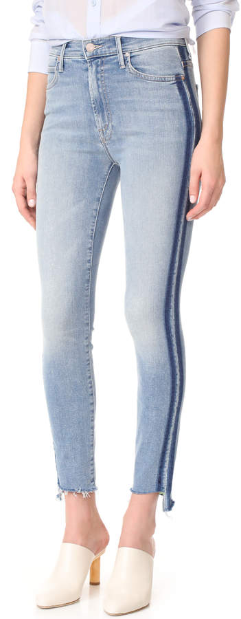 The Stunner Zip Ankle Step Fray Jeans