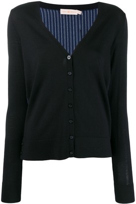 Tory Burch silk back cardigan Tory Burch silk back cardigan