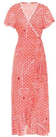 Poupette St Barth Wickelkleid mit Rüschen