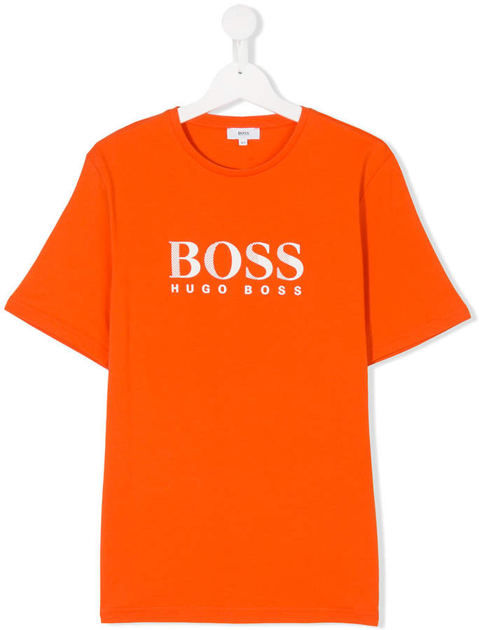 Boss Kids Teen logo T-shirt