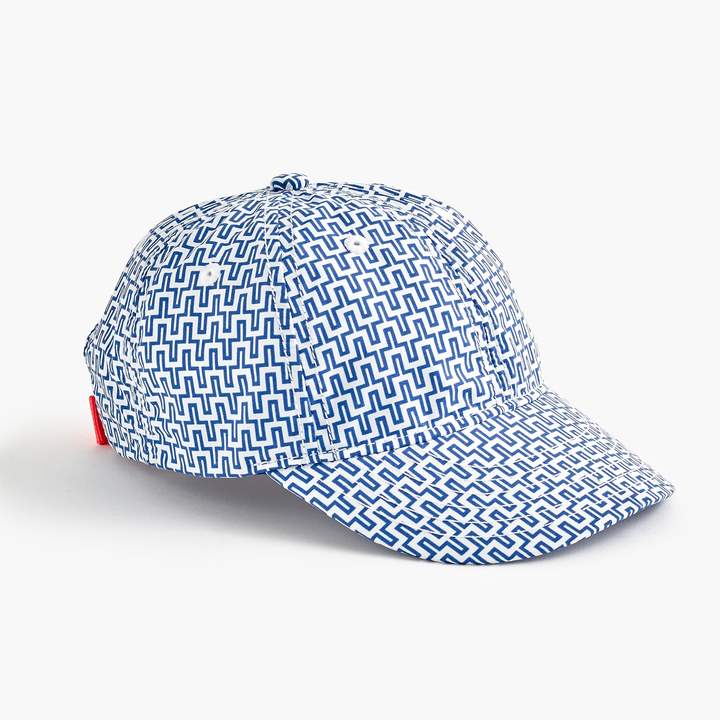 Kids' lightweight baseball cap in maze print