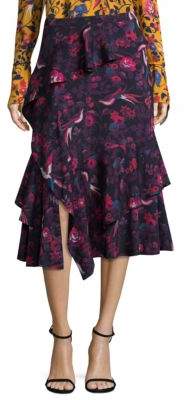 Aurelia Kimono Floral Skirt