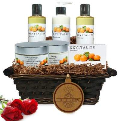 Pure Energy Apothecary Ultimate Body Satsuma Split Letter Pineapple Gift Basket