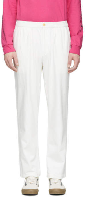 Paa White Denim Trousers