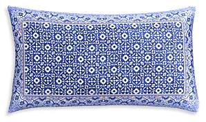Blue Frame Decorative Pillow, 13 x 23