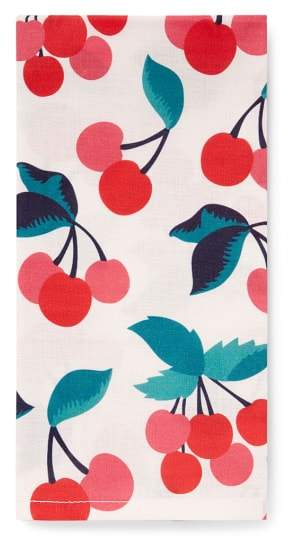 Set of 4 Cherry Print Cloth Napkins