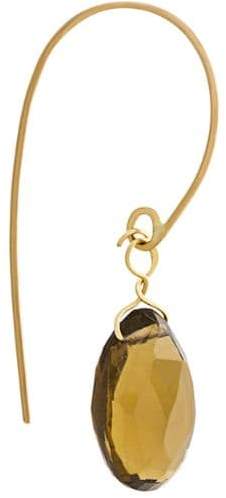 Uzerai Edits 18kt Gelbgoldohrringe mit Quarz