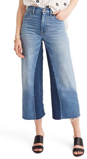 Buy Gusset Crop Wide Leg Jeans!