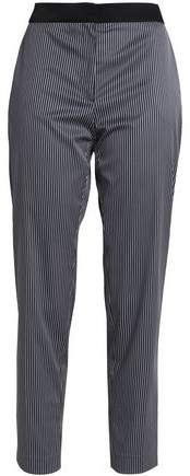 Striped Twill Tapered Pants