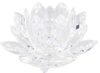 Crystal Waterlily Candle Holder w/ Tags
