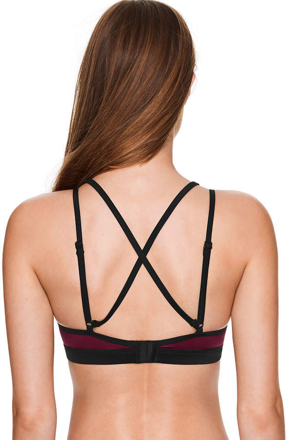 PINK Ultimate Cage Front Push-Up Sports Bra