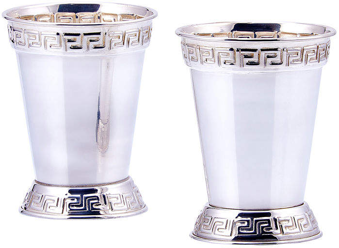 Silver Plated 12 Oz Mint Julep Cups Setof 2