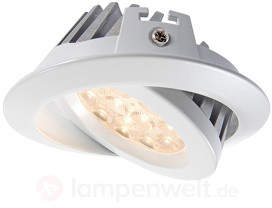 Schwenkbarer LED-Einbauspot TD36, 3.000 K