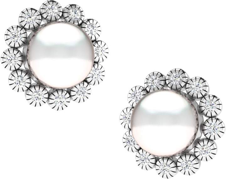 Carashop Ohrringe - weiß