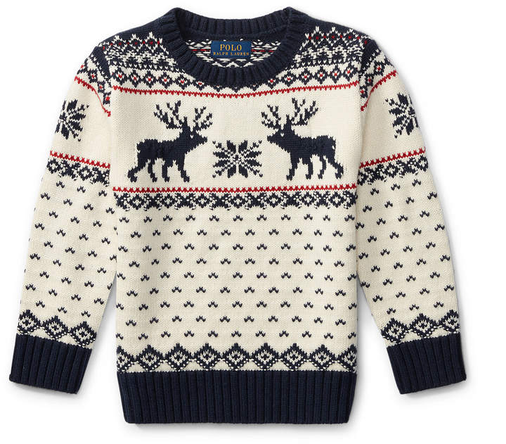 Reindeer Cotton-Wool Sweater