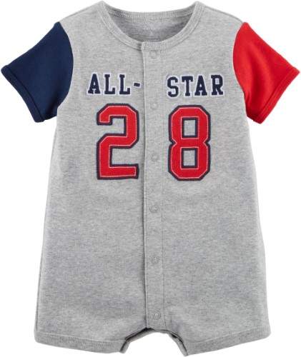 Baby Boys All-Star Snap-Up Romper