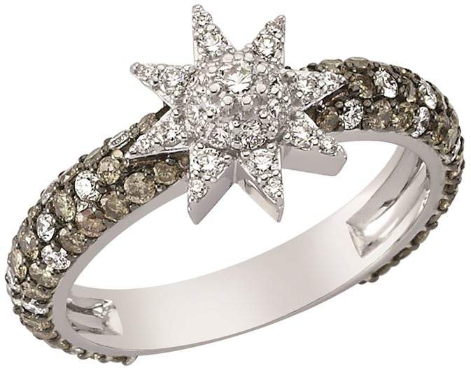 Bee Goddess Venus Star Diamond Ring