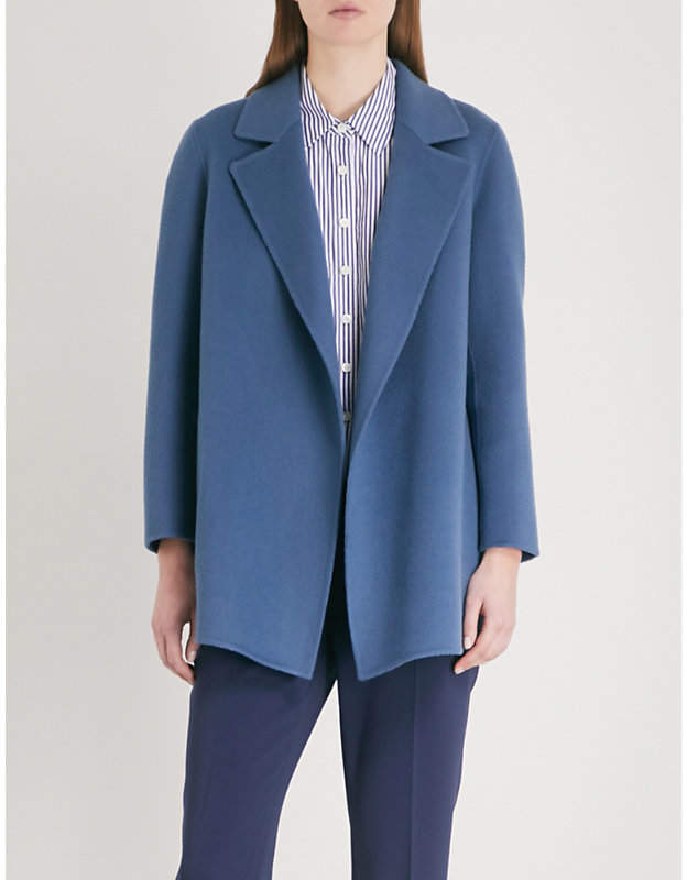 Clairene wool and cashmere-blend jacket