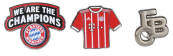 Fan-Shop Bayern München FC Bayern München Pin, 3er-Set, 2017/18