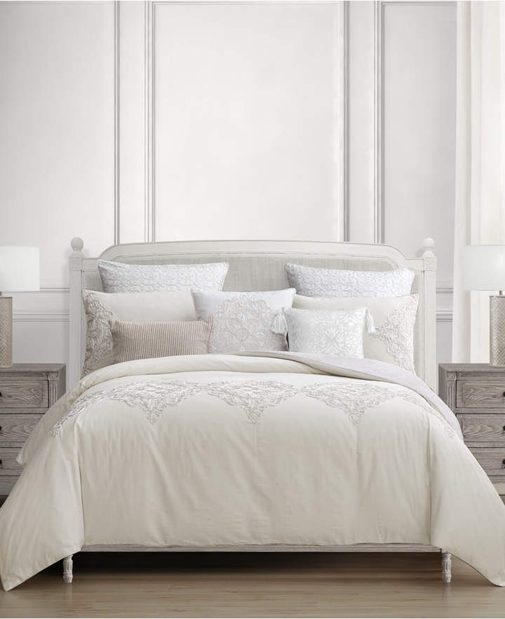 Lacourte Thea 8-Pc. Cotton Queen Comforter Set Bedding