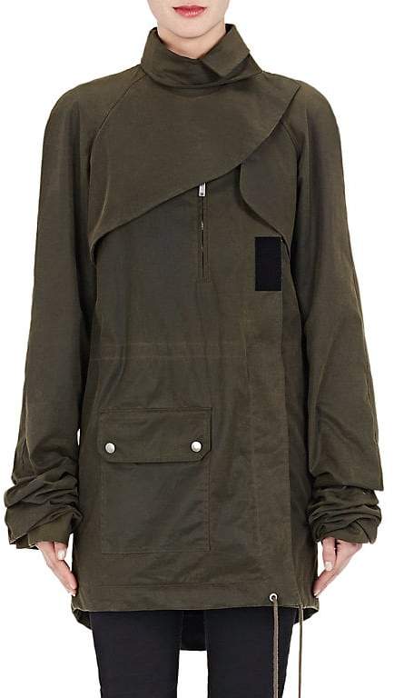 Women's Waxed Cotton Parka