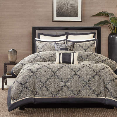 Wayfair 8-Piece Allston Embroidered Comforter Set