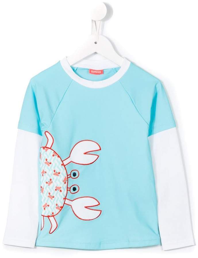 Sunuva 'Little Crab' Langarmshirt