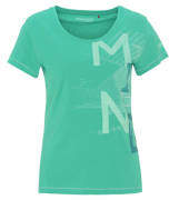 manguun sports T-Shirt, Print, Rundhalsausschnitt, für Damen