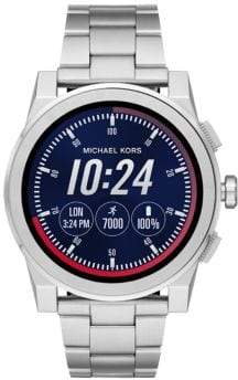Grayson Stainless Steel Touchscreen Bracelet Smartwatch